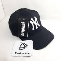 ราคา Hitam NY New York Yankees Black Baseball Cap - NY New York Baseball And Golf Hat (5182490761)
