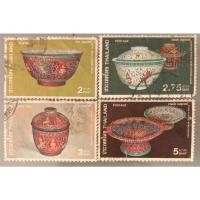 ราคา แสตมป์ชุดเครื่องเบญจรงค์ปี2523 (14129870434)