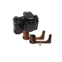 ราคา เหมาะสําหรับกระเป๋ากล้อง Canon g1xiii เคสหนัง G1XMarkIII ฐาน g1x3 ครึ่งฝาครอบป้องกันกระเป๋ากล้อง (50503819750)