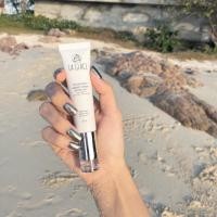 ราคา กันแดดหน้าฉ่ำวาว laglace velvet sunscreen (983441783)