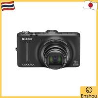 ราคา จากญี่ปุ่น [สินค้ามือสอง]Nikon Digital Camera COOLPIX S9300 Noble Black S9300BK (52953244971)