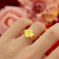 ราคา แหวนเพชรโคลเวอร์สี่ใบทรงงานสำหรับผู้หญิง ออกแบบตามสไตล์เกาหลี สร้างสรรค์จากเพชรแท้ ส่องประกายสวยงาม (40558404233)