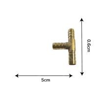 ราคา ข้อต่อสามทางหางปลา+สามทางหางปลาไหล ทองเหลือง HT3 (หางปลา3หุน) (40571850041)