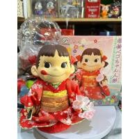 ราคา งานเก่า สวย Fujiya Peko-Chan Doll Kimono Sakura Hinamatsuri (44060092612)