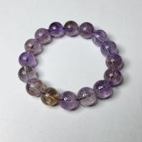 ราคา Super seven กำไลหินนำโชค ซุปเปอร์เซเว่น สีม่วงใส 12 mm Super7 (72453487)