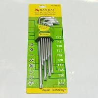 ราคา NANKAI ชุดกุญแจ Long Star L 9 ชิ้น ชุดกุญแจ Star L ชุดกุญแจ L ชุดกุญแจ (42755831248)