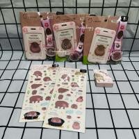 ราคา [พร้อมส่ง] moshi moshi x moodeng หมูเด้ง - สติ๊กเกอร์/วาชิเทป/สายคล้องบัตร/สมุดโน้ต (26526693814)