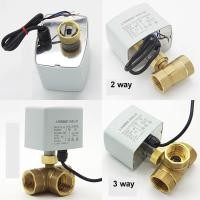 ราคา DN15 DN20 3 wires 1 control Electric Ball Valve Brass Motorized Ball Valve ,Switch type valves (50551861231)