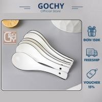 ราคา [โกชี่] ช้อนซุปช้อนเซรามิคช้อนเซรามิคสีขาวขอบดําเซรามิคคุณภาพสูงช้อนข้าวเซรามิคเรียบง่ายปลอดภัยและดีต่อสุขภาพ (42064528412)