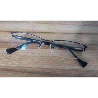 ราคา แว่น Swatch S642 Half Rim Glasses Size 52/17 140mm สีดำ (41019691348)