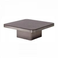 ราคา modernform โต๊ะกลาง รุ่น DARIO ท็อปไม้สีโอ๊คแดง S100*100*H33cm (14324467017)