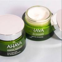 ราคา ‼️ พร้อมส่ง ‼️Ahava Mineral Radiance Overnight De - Stressing Cream ( ขนาด 50 ml. ) (3113811183)