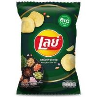 ราคา เลย์ มันฝรั่งทอดกรอบรสเมี่ยงคำครบรส (16386387729)