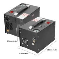 ราคา 4500PSI Electric High Pressure Air Compressor with Barometer Intelligent Portable Air Compressor Pu (57103280098)