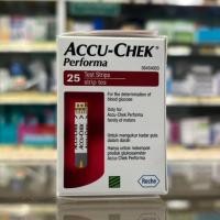 ราคา แผ่นตรวจน้ำตาล ACCU-CHEK รุ่น Performa 25 แผ่น (For Accu-Chek Performa only) (26336397364)
