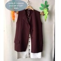 ราคา เสื้อกั๊ก เสื้อคลุมผ้าเนื้อดีมาก ตัดเย็บเนี๊ยบมาก งานค้างสต๊อคญี่ปุ่น เคลียร์ขายมือสอง รายละเอียดและขนาดดูในรูปค่ะ (9524870771)