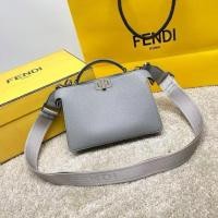 ราคา FENDI Peekaboo ISeeU XCross กระเป๋าถือสะพายข้างหนังแบบธรรมดาสำหรับผู้หญิง 7vA582 279 (27982679785)