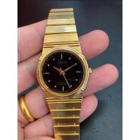 ราคา Sonic WATCH QUARTZ หน้าดำ เรือนทอง ของแท้ มือสอง สภาพดี (41104957080)