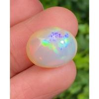 ราคา พลอย ไวท์ โอปอล White Opal 8.50 กะรัต (Cts.) พลอยแท้ อัญมณีมงคลประจําวันเกิด เครื่องประดับพลอย (41403443296)