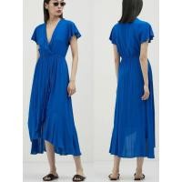 ราคา calliope wrap dress เดรสยาวคอวี ขอบเอวยางยืด ช่วงแขนระบาย เนื้อผ้า viscose ผ้าเนื้อนิ่ม เนื้อผ้าไม่ยืด ผ้าไม่หนามาก (27221465337)