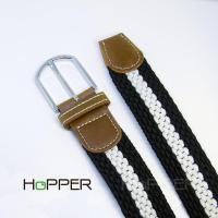 ราคา เข็มขัดผ้ายืดลายสาน สีขาว-ดำ (7519092287)