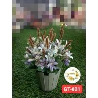 ราคา กระถางดอกไม้ปลอมจัดสำเร็จ ต้นไม้ปลอมดอกไม้ปลอม (8461604954)