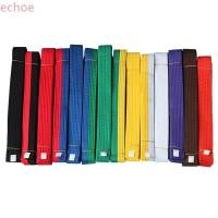 ราคา ECHOEDGE เข็มขัดเทควันโดและยูโดสำหรับbelt rank ขนาด 2.2/2.8M, สีดำ/แดง/เขียว/เหลือง ผลิตจากผ้าฝ้ายคุณภาพสูง (42118203725)