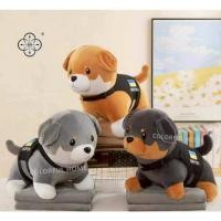 ราคา ตุ๊กตาหมอน+ผ้าห่ม น้องหมา ผ้าห่มขนนุ่ม ขนาด 100*150 cm.หมาน่ารัก หมาทหาร (41168490244)