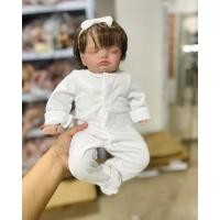 ราคา 18 นิ้ว Reborn Sleeping Baby Rosalie Handmade เหมือนจริงเด็ก 3D ภาพวาดผิวที่มองเห็นได้ Handmade สมจริง Reborn ตุ๊กตา (54354501939)