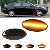 ราคา 2 ชิ้น หลอดไฟเลี้ยวไดนามิก LED สําหรับ Mazda 2 2003-2014 Mazda 3 5 6 BT-50 MPV (44220484218)