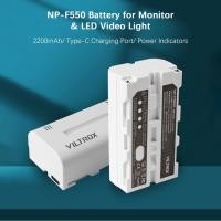 ราคา Radiph VILTROX NP-F970 แบตเตอรี่ 6600mAh Li-ion ความจุขนาดใหญ่พร้อมพอร์ตชาร์จ Type-C ไฟแสดงสถานะสําหรับกล้อง (45204981334)