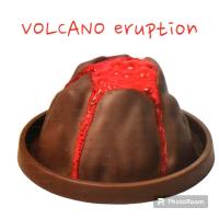 ราคา [พร้อมส่งจากไทย] _ UPRIGHT_Volcano Eruption ชุดทดลองวิทยาศาสตร์ จำลองการเกิดภูเขาไฟ (23449122046)