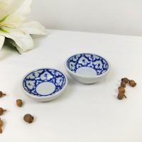 ราคา ถ้วยน้ำจิ้ม ถ้วยเซรามิก ขนาด 2.5นิ้ว 3นิ้ว ถ้วยเล็ก ถ้วยลายไทย ถ้วยลายคราม ทนทาน เข้าไมโครเวฟได้ (29716145584)