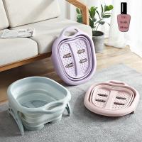 ราคา อ่างแช่เท้า พับได้มีตัวนวดเท้าด้วยจ้าาา พกพาได้ สะดวก (18908374902)