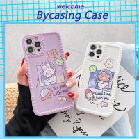 ราคา Cute Silicone Case for OPPO A12 A5S A7 A39 A57 A59 F1S A3S A12E OPPO A52 A9 2020 A92 A31 2020 A83 F11 F9 A93 Reno 5 Reno4F Space Bear and Rabbit Pattern Soft TPU Back Cover BY (11620860240)