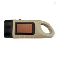 ราคา ไฟฉาย นํา แบบพกพามือหมุนไดนาโมไฟฉายโคมไฟมัลติฟังก์ชั่พลังงานแสงอาทิตย์ไฟเต็นท์แบบชาร์จไฟได้สําหรับตั้งแคมป์กลางแจ้งเดินป (44200233530)