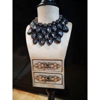 ราคา สร้อยคอแต่งเพชรเม็ดโตดีไซน์​หรูหราสวยโดดเด่นสวยวิบวับขึ้นไฟมากราคาเต็ม480บาทลดราคาเหลือ199บาทความยาว 17-60 cm. (25089235782)