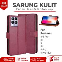 ราคา Realme 8 8i 9 9i / Realme 8 Pro 9 Pro Plus 9 Pro+ Case / Flip Casing Hp Dompet Wallet Leather Hp Case (48401304681)
