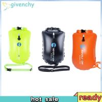 ราคา [givenchy1.th] 20L Life Buoy Storage Bag น้ําหนักเบา Inflatable Swim Float Bag สําหรับกีฬาทางน้ํา (52753165967)