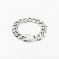 ราคา ข้อมือเลสเนื้อเงินแท้ ลายลูกโซ่ใหญ่ สร้อยข้อมือเงินห่วงโซ่ เลสเงินแท้ 925: DSP 925 Sterling Silver (28068572702)