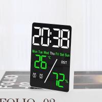 ราคา นาฬิกาดิจิตอลอเนกประสงค์ Onmor วัดอุณหภูมิได้ แสดงผล 12/24 ชม. ทั้งแบบแขวนผนังและตั้งโต๊ะ จออ่านง่าย (41209413690)