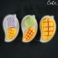 ราคา พร้อมส่ง /// แม่พิมพ์ ฟองดองซิลิโคน มะม่วง ข้าวเหนียว ข้าวเหนียวมะม่วง (เลือกแบบ) (25886753393)