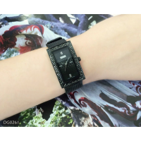 ราคา นาฬิกาข้อมือ Julius JA-794 หน้าปัดทรงสี่เหลี่ยมผืนผ้า เพชรล้อมกรอบ มี3สี สวยหรู ดูแพง (293514449)