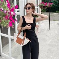 ราคา ทักก่อนสั่งจั๊มสูทขายาว เว้าเอว SML งานป้ายSnap (11729325818)