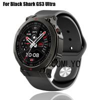 ราคา สําหรับ Black Shark GS3 Ultra Smart Watch Strap ซิลิโคนสายรัดข้อมือนุ่มผู้ชายผู้หญิงกีฬากลางแจ้ง Band (54203155026)