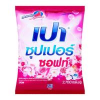 ราคา ผงซักฟอกเปาสีชมพู 2,700 กรัม * 1 ถุง (20493064130)