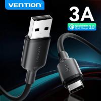ราคา Vention สาย USB Type C สาย USB C 3A สายชาร์จข้อมูล USB C ชาร์จเร็ว (42502194142)