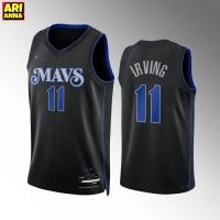 ราคา Dallas Mavericks 11 Kyrie Irving Jersey Association Edition White Swingman (43465691277)