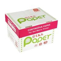 ราคา T.K.S. กระดาษต่อเนื่อง ไม่มีเส้น ขนาด 9x11 นิ้ว 2 ชั้น (1,000 ชุด) (16119333330)