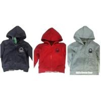 ราคา Benetton เสื้อผ้าเด็ก เสื้อแจ็คเก็ตมีฮู๊ดไซส์เด็กเล็ก ที่หน้าอกปักสัญลักษณ์Benetton สีกรม (1504888078)